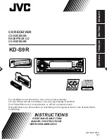 JVC KD-S9K Instructions Manual предпросмотр