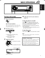 Предварительный просмотр 5 страницы JVC KD-S9K Instructions Manual