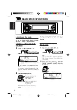 Предварительный просмотр 6 страницы JVC KD-S9R Instructions Manual