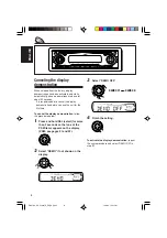 Предварительный просмотр 8 страницы JVC KD-SC601 Instructions Manual