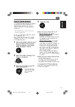 Предварительный просмотр 15 страницы JVC KD-SC601 Instructions Manual