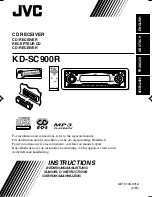 Предварительный просмотр 1 страницы JVC KD-SC900R Instructions Manual