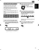 Предварительный просмотр 15 страницы JVC KD-SC900R Instructions Manual