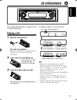 Предварительный просмотр 19 страницы JVC KD-SC900R Instructions Manual