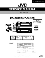 JVC KD-SH55R Service Manual предпросмотр