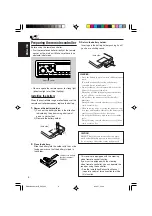 Preview for 6 page of JVC KD-SH9101 Instructions Manual