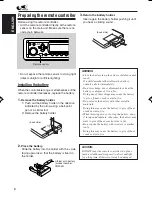 Предварительный просмотр 6 страницы JVC KD-SH9105 Instructions Manual