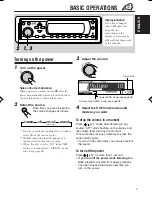 Предварительный просмотр 7 страницы JVC KD-SH9105 Instructions Manual