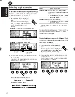 Предварительный просмотр 22 страницы JVC KD-SH9105 Instructions Manual