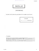 Предварительный просмотр 59 страницы JVC KD-SH9105 Service Manual