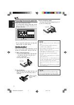 Предварительный просмотр 6 страницы JVC KD-SH9700 Instructions Manual