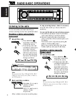 Предварительный просмотр 8 страницы JVC KD-SH99R Instructions Manual