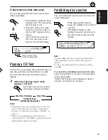 Предварительный просмотр 19 страницы JVC KD-SH99R Instructions Manual