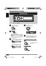 Предварительный просмотр 8 страницы JVC KD-SHX751 (Spanish) Manual De Instrucciones