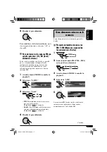 Предварительный просмотр 11 страницы JVC KD-SHX751 (Spanish) Manual De Instrucciones