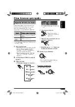 Предварительный просмотр 41 страницы JVC KD-SHX751 (Spanish) Manual De Instrucciones