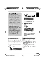 Предварительный просмотр 45 страницы JVC KD-SHX751 (Spanish) Manual De Instrucciones