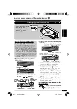 Предварительный просмотр 73 страницы JVC KD-SHX751 (Spanish) Manual De Instrucciones