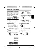 Предварительный просмотр 97 страницы JVC KD-SHX751 (Spanish) Manual De Instrucciones