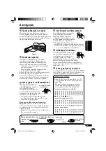 Предварительный просмотр 105 страницы JVC KD-SHX751 (Spanish) Manual De Instrucciones