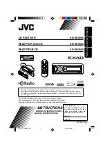 JVC KD-SHX900 Instructions Manual предпросмотр