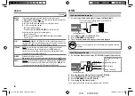 Предварительный просмотр 8 страницы JVC KD-SR40 Instruction Manual