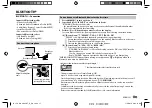 Предварительный просмотр 15 страницы JVC KD-SR82BT Instruction Manual