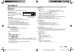 Предварительный просмотр 29 страницы JVC KD-SR83BT Instruction Manual