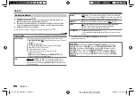 Предварительный просмотр 42 страницы JVC KD-SR83BT Instruction Manual