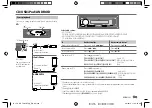 Предварительный просмотр 11 страницы JVC KD-SR85BT Instruction Manual