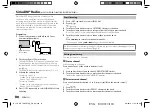 Предварительный просмотр 16 страницы JVC KD-SR85BT Instruction Manual