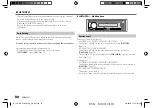 Предварительный просмотр 20 страницы JVC KD-SR85BT Instruction Manual