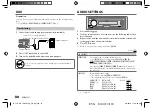 Предварительный просмотр 28 страницы JVC KD-SR85BT Instruction Manual