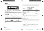 Предварительный просмотр 30 страницы JVC KD-SR86BT Instruction Manual