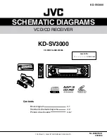 JVC KD-SV3000 Schematic Diagrams предпросмотр