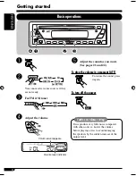 Предварительный просмотр 8 страницы JVC KD-SV3105 Instructions Manual