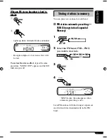 Предварительный просмотр 11 страницы JVC KD-SV3105 Instructions Manual