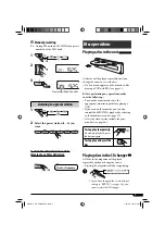 Preview for 9 page of JVC KD-SV3204 Instructions Manual