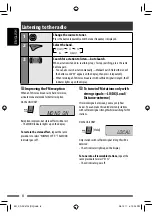 Preview for 8 page of JVC KD-SV3705 Instructions Manual