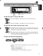 Предварительный просмотр 19 страницы JVC KD-SX1000R Instructions Manual