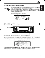 Предварительный просмотр 21 страницы JVC KD-SX1000R Instructions Manual