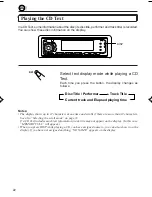 Предварительный просмотр 22 страницы JVC KD-SX1000R Instructions Manual