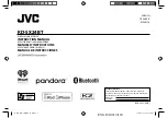 JVC KD-SX24BT Instruction Manual предпросмотр