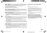 Предварительный просмотр 5 страницы JVC KD-SX24BT Instruction Manual