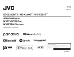 JVC KD-SX25BT Instruction Manual preview