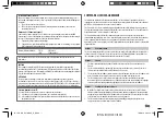 Preview for 3 page of JVC KD-SX26BT Instruction Manual