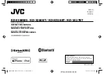 Предварительный просмотр 1 страницы JVC KD-SX27BT Instruction Manual