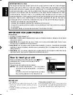 Preview for 2 page of JVC KD-SX650 Instructions Manual