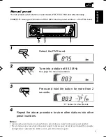 Preview for 7 page of JVC KD-SX650 Instructions Manual