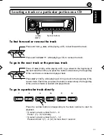 Preview for 11 page of JVC KD-SX650 Instructions Manual